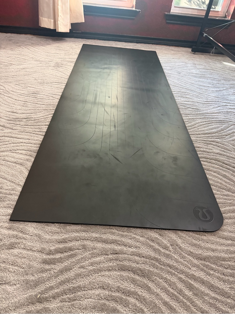 Lululemon Align Black Yoga Mat 5mm